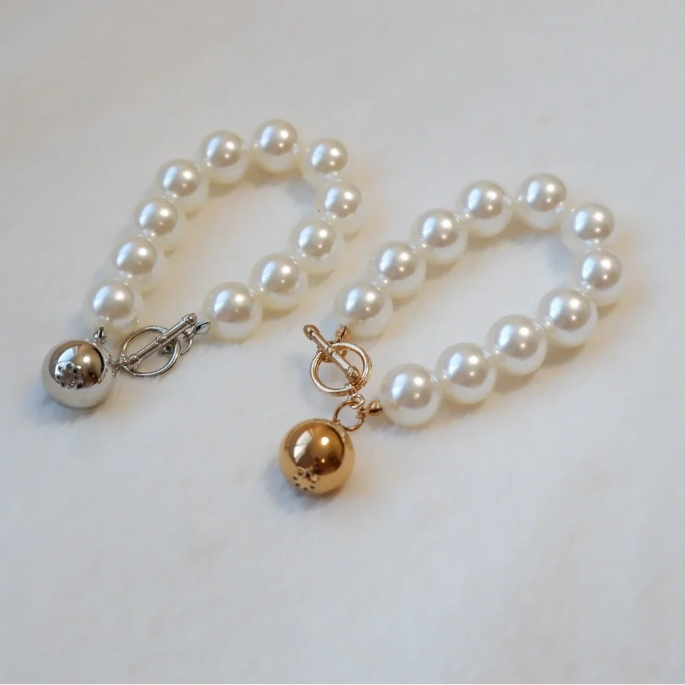 Ashley Pearl Bracelet - Silver - Picture 2 of 2